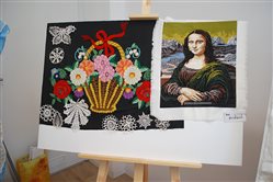 Výstava ručných prác - dekoratívna grafika